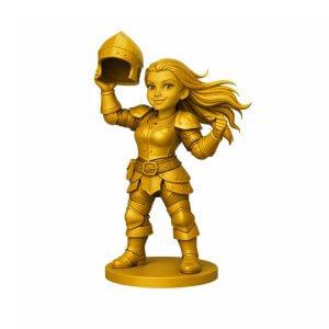 Bonusová figurka Johanka z Parku ke hře Cesta za zlatým kalichem