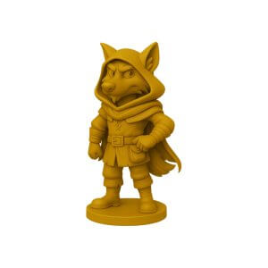 Bonusová figurka Vlk z pražské ulice ke hře Cesta za zlatým kalichem