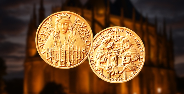 Kutnohorská mincovna vydá první zlatý Svatobarborský Dukát