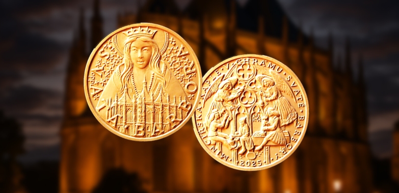 Kutnohorská mincovna vydá první zlatý Svatobarborský Dukát
