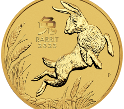 Zlatá mince Rok Zajíce 1 oz BU 2023 Lunární série III